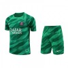 Conjunto (Camiseta+Pantalón Corto) Portero Paris Saint-Germain Primera Equipación 23-24 - Niño